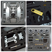 CAPO CUB2 1/18 Electric RC Car Simulation Metal 4WD Off-road Climbing Car Model KIT - EngineDIY