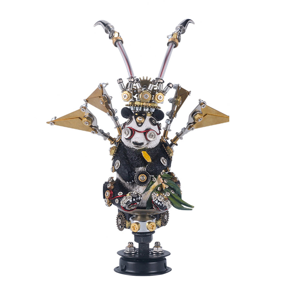 3D Metal Model Kit Mechanical Panda DIY Games Assembly Puzzle Jigsaw C ...