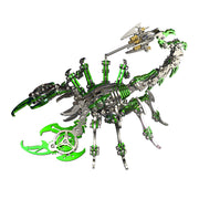 3D Puzzle DIY Model Kit Jigsaw Metal Scorpion King Mechanical Assembly Crafts-200PCS+ - EngineDIY