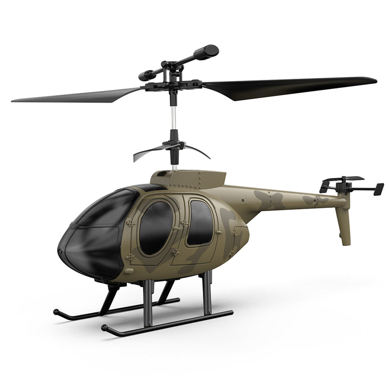 MD500 2.4G RC Airplane 4CH 6-axis Gyroscope Simulation Helicopter Model Toy (RTF Version/Green) - EngineDIY