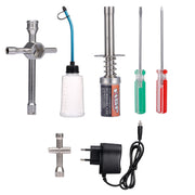 HSP Igniter Starter Kit for 1:8 / 1:10 / 1:16 Scale RC Nitro Model Car - US Plug - EngineDIY