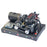 TOYAN FS-L200 Inline Two-cylinder 4-stroke Nitro Engine 12V Micro Illuminated Generator Model