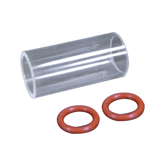 Glass Air Cylinder Sleeve & O-Sealing Rings Suitable for Vertical Steam Engine Model with Spherical Boiler Kit