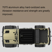 TWOLF TW-715 V8 Engine Powered 1:10 Scale RC Off-road 4WD 4-Door Pickup Truck Vehicle Crawler Kit - EngineDIY