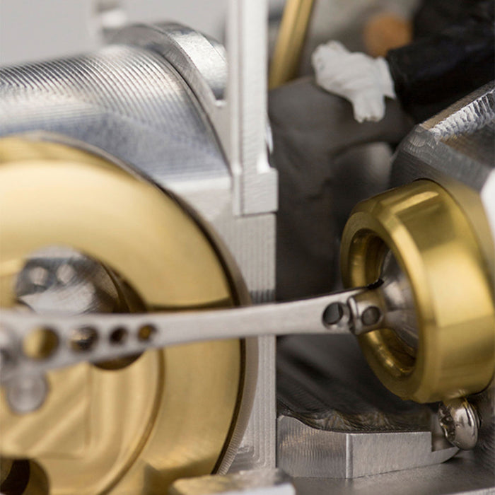 Stirling Engine Sports Car Model DIY Assembly Metal Mechanical Crafts- Running Version - enginediy