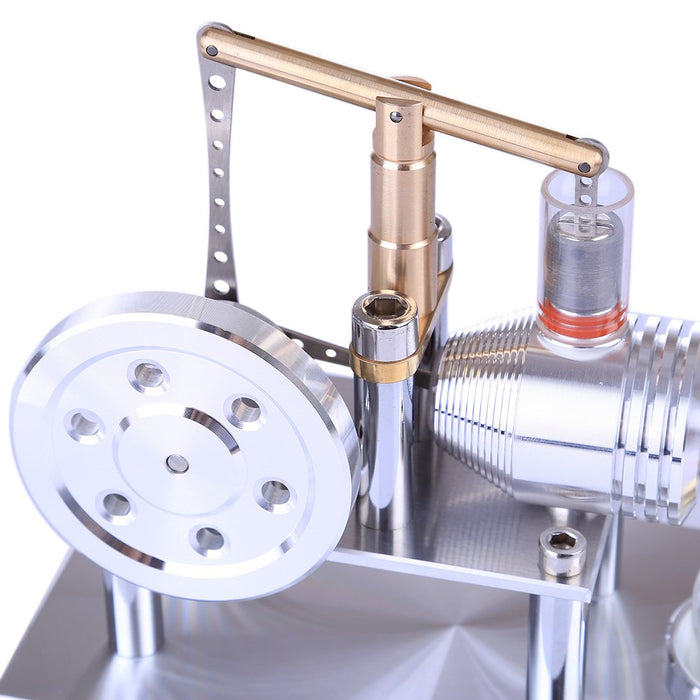 Stirling Engine Model Stainless Steel Balance Stirling Engine Science Experiment Toy - Enginediy - enginediy