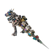 3D Metal Rex Dinosaur Mechanical Puzzle  DIY Assembly Model Kit - 2500PCS+55cm Height - EngineDIY