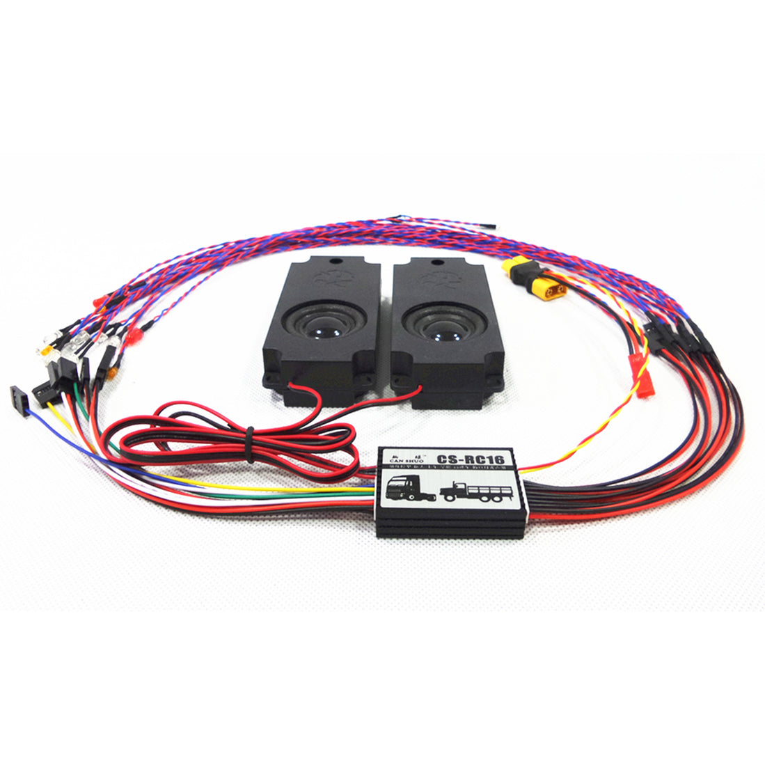 CSRC16 Simulation Lights and Sound Set Horn Sound Set Multisound Eff