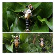 270Pcs Steampunk Insect Metal Model Kits Mechanical Crafts for Home Decor - Mosquito + Deck Insect + Bee Trinity - EngineDIY