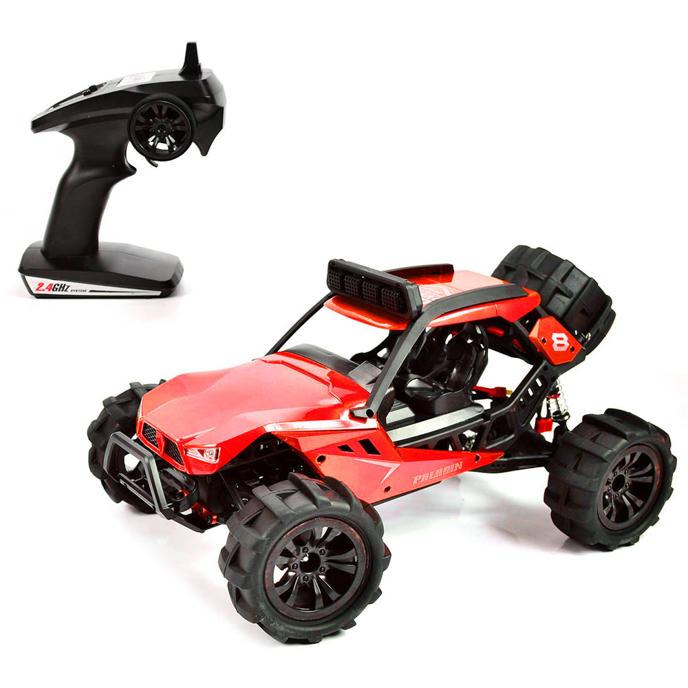 RC Truck 1/12  4WD 2.4G High Speed RC Off-road Vehicle Monster Truck All Terrain Electric Stunt Vehicle - Red