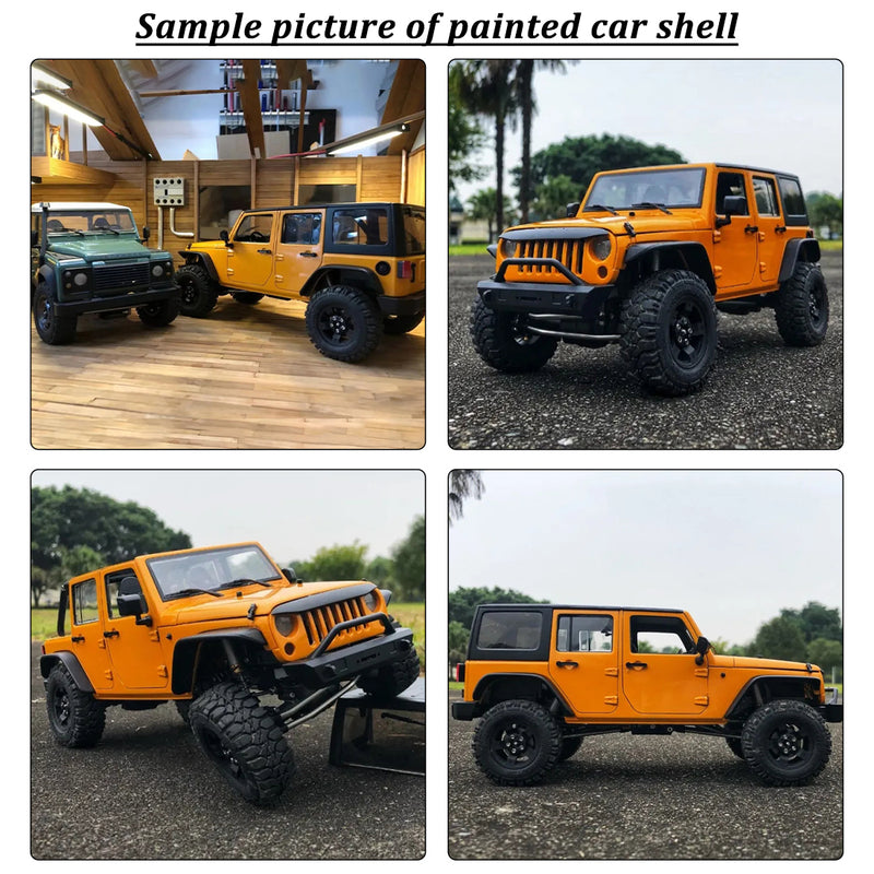 CAPO CUB2 1/18 Electric RC Car Simulation Metal 4WD Off-road Climbing Car Model KIT - EngineDIY