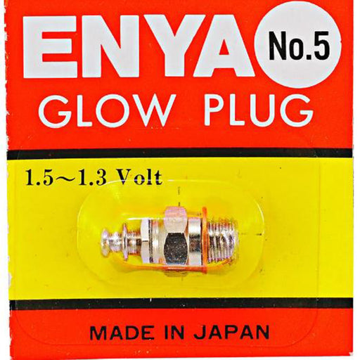 NO.5  Glow Plug 1.5-1.3V for NR200 Methanol Engine Model (Japan ENYA)