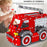 DIY Metal Assembly Toy Fire Engine Model Fire truck combination