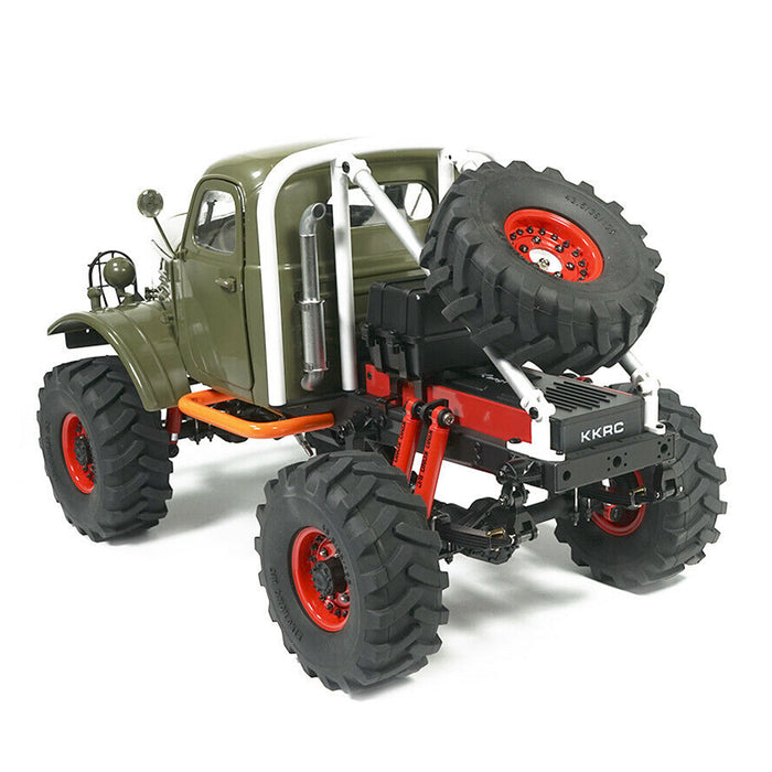 KINGKONG R/C Q157 1/12 4x4 Electric RC Truck DIY Assembly Monster Light Off-road Truck Model with Metal Chassis KIT