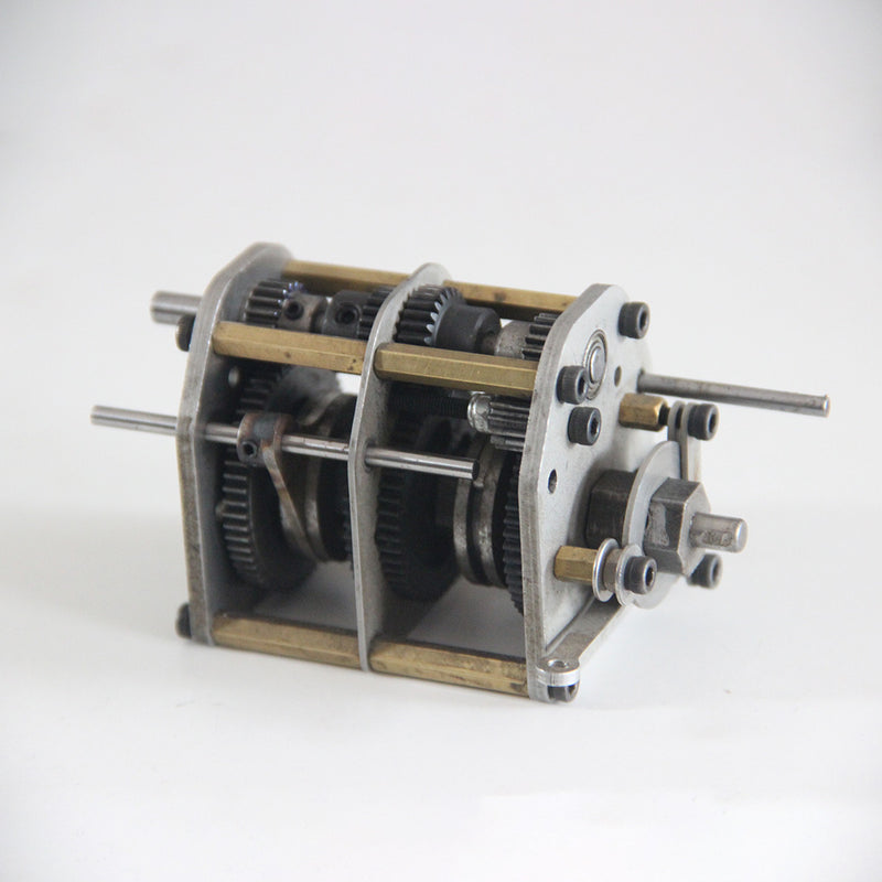 Four Gear Box Assembly DIY Modified Accessories for Methanol Engine RC Car Model (3 Forward Gears and 1 Reverse Gears) - EngineDIY