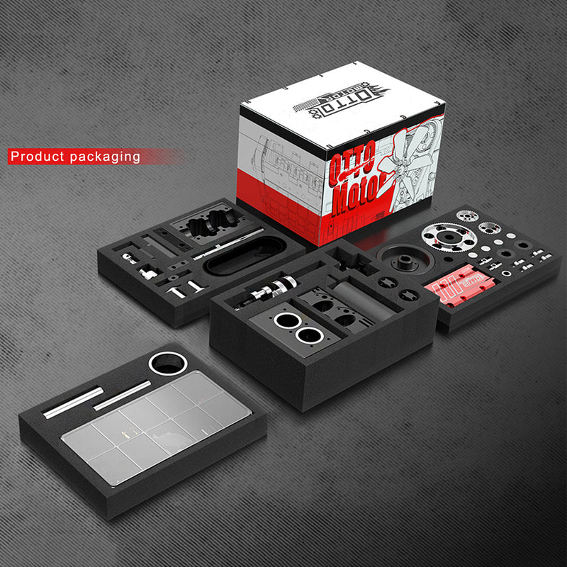 TOYAN FS-L200 Engine 2 Cylinder 4 Stroke Nitro Engine Model Kit - Build Your Own Engine That Works - EngineDIY