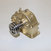 Mini Brass Gear Reducer for Steam Engine Internal Combustion Engine Model - EngineDIY