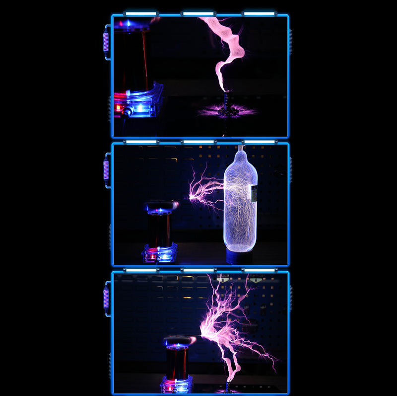 STARK SSTC Music Tesla Coil Integrated Arc Extinguishine Tesla Teaching Model High-tech Toy - enginediy