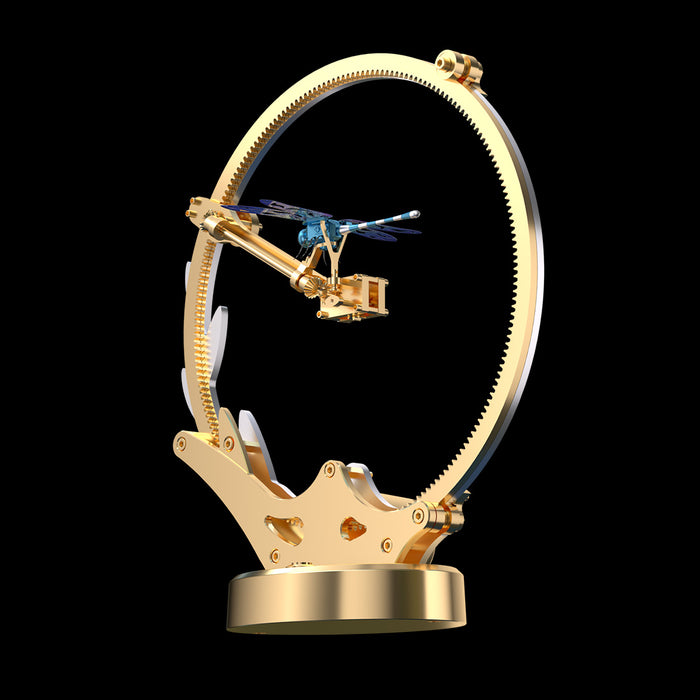 Golden Dragonfly Kinetic Art 3D Metal Model Kits