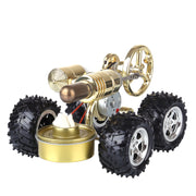 Hot Air Stirling Engine Car Engine Model Science Experiment Educational Toy - EngineDIY
