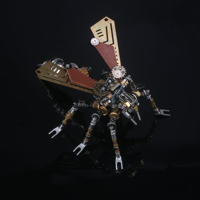 3D Puzzle Model Kit Mechanical Wasp Metal Games DIY Assembly Jigsaw Crafts Creative Gift - 295Pcs - enginediy
