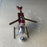 ENJOMOR Metal Stirling Helicopter Engine Model Kits γ-shape Hot-air Stirling Engine STEM Science Education Toy