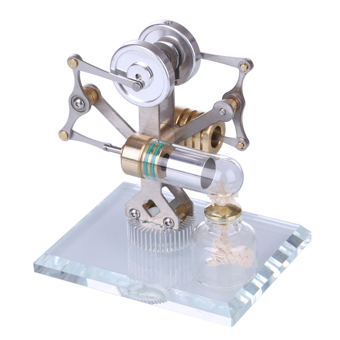 Miniature Stirling Engine Model Balance Stirling Engine Kit Science Toy Enginediy