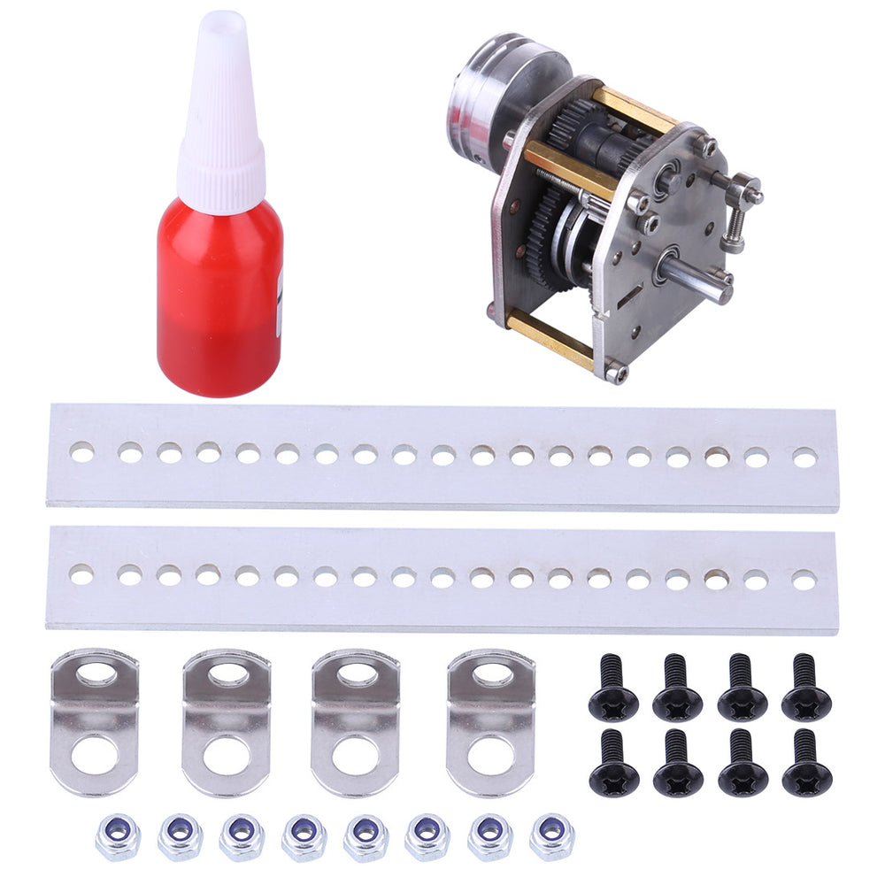 Gearbox with Wheel + Rack + Screw Modify Kit for Toyan Engine 1:10 Scale RC Car Engine