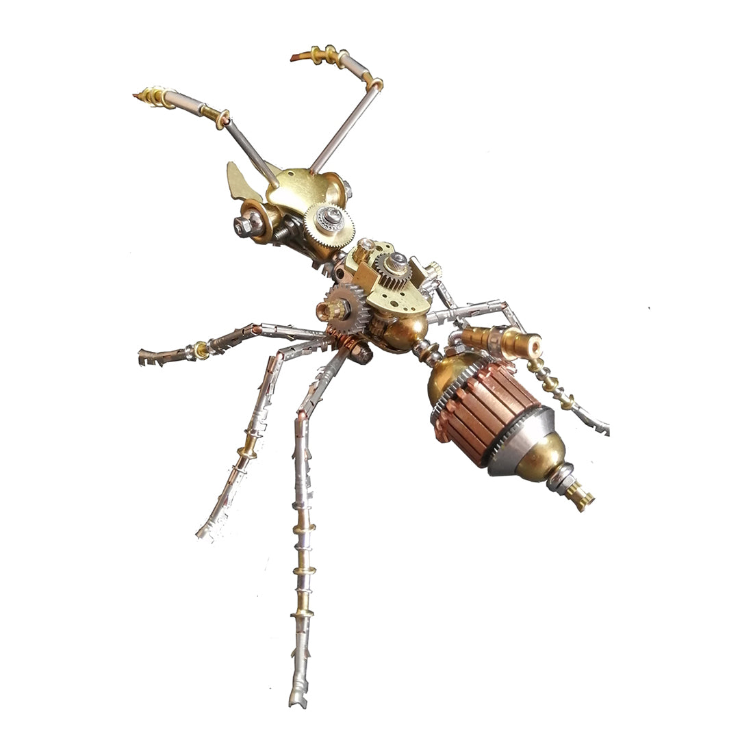3D Metal Mini Ant Puzzle Steampunk DIY Assembly Model Kit 190PCS ...