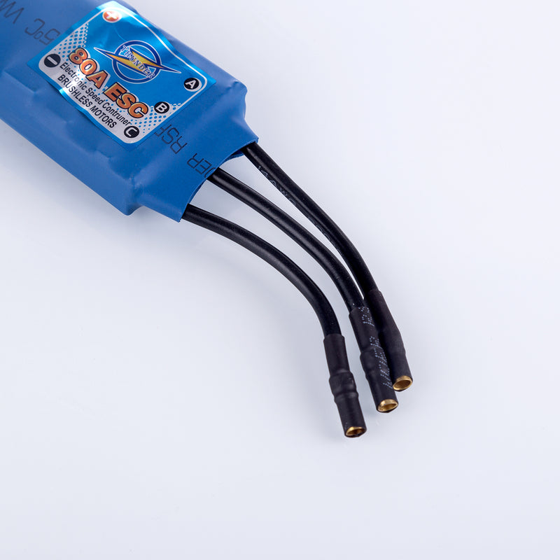 12V-24V 80A Brushless ESC for In-line Four-cylinder Gasoline Engine Model - EngineDIY
