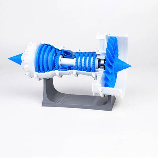 3D Printed Aero Engine Turbofan Engine Model DIY Stem Engine Toy - Static Version - enginediy