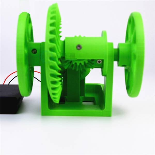 3D Printed Car Differential Model Physics Experiment Teaching Model Educational Toy - enginediy