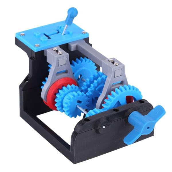 3D Printed Electric Transmission Model Physics Experiment Teaching Model Educational Toy - enginediy