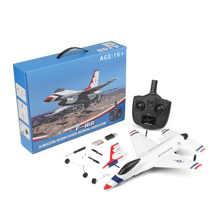 F16B 2.4G RC Airplane Dual Channel Fighter Airplane Plane Boys' Electric Aircraft Toy Gift (RTF Version)