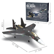 SU35 2.4G RC Airplane 4CH Fighter Airplane Plane Boys' Electric Aircraft Toy Gift (RTF Version) - EngineDIY