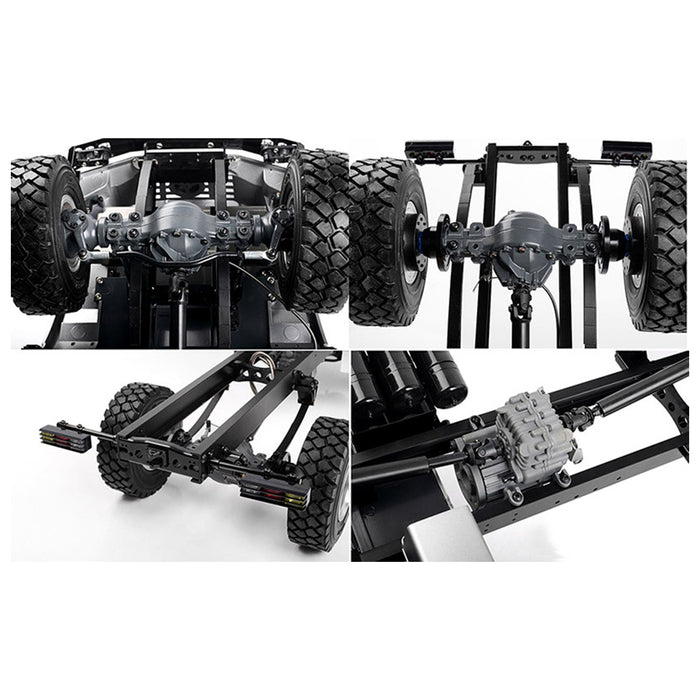 JDMODEL JDM-155 1/14 4x4 Car Frame for Electric RC Car Off-road Trailer Climbing Truck Remote Control Construction Vehicle Model
