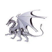 3D Puzzle DIY Model Kit Dragon Metal Games Creative Gift - EngineDIY