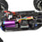 VRX RH1013PR 1/10 Scale 4WD Electric Brushless Monster Turck 2.4G High Speed RC Car with 60A ESC and 3650 Motor - RTR Version - enginediy