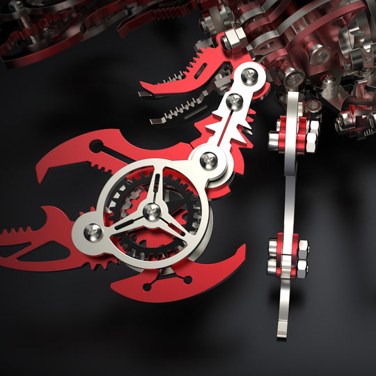 3D Puzzle DIY Model Kit Jigsaw Metal Scorpion King Mechanical Assembly Crafts-200PCS+