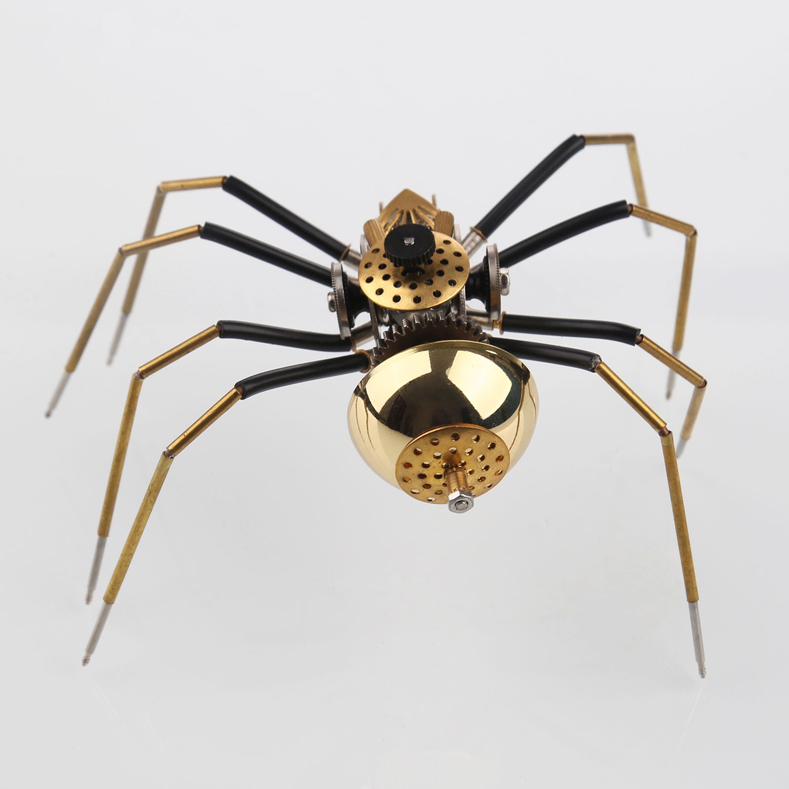 80Pcs Steampunk Insect Metal Model Kits Mechanical Crafts for Home Decor - Spider