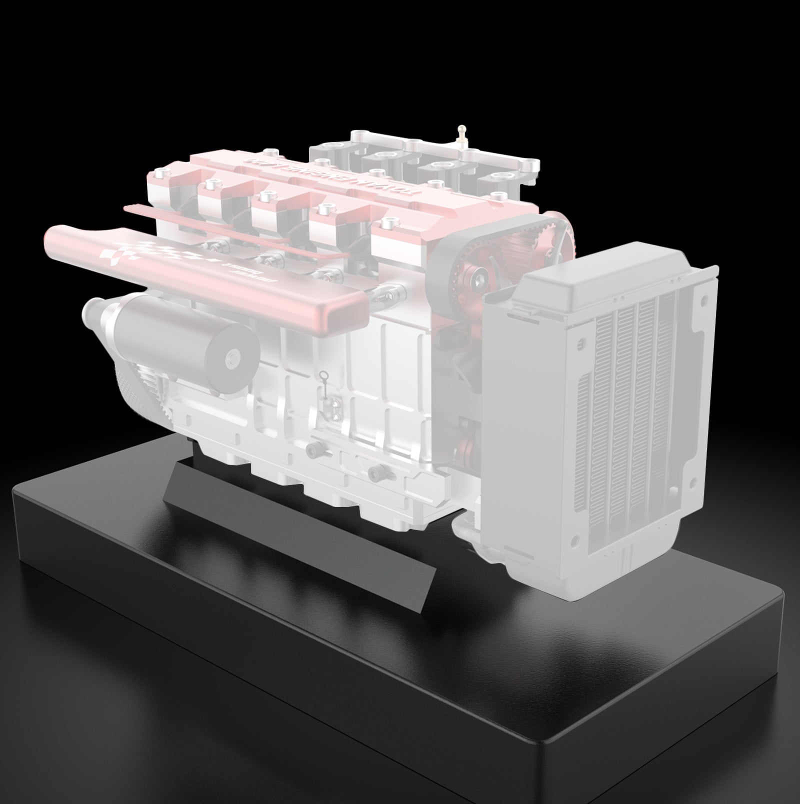 TOYAN FS-L400 Motorsockelhalterung