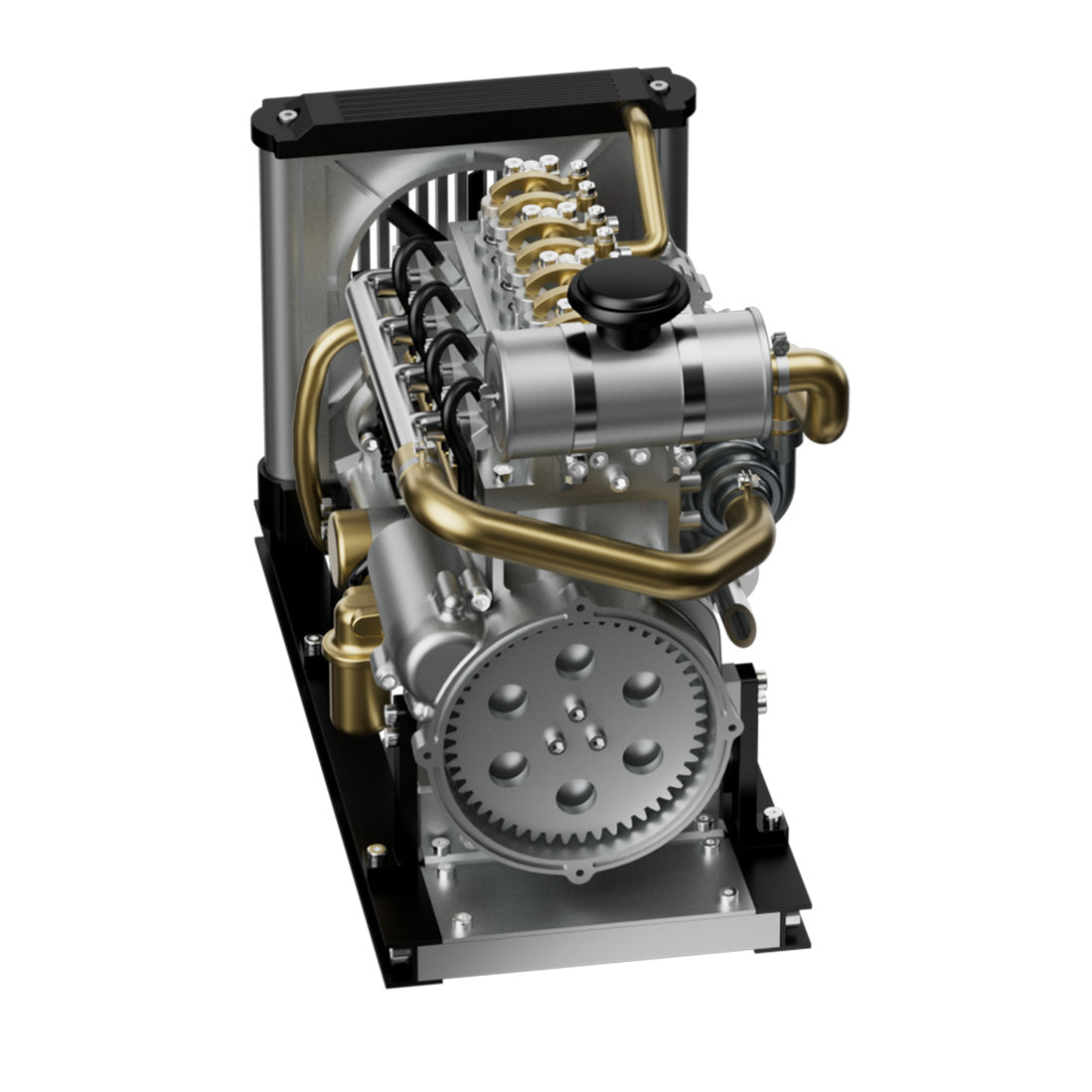 TECHING L4 Diesel Engine Model Works - Build Your Own Diesel Engine ...