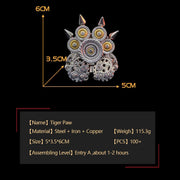 100PCS+ 3D Metal Lovely Tiger Paw Kit Assembly DIY - EngineDIY