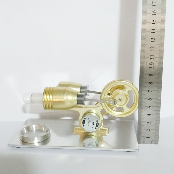 Stirling Engine Model with Electric Generator Engine DIY Science Toy Enginediy - enginediy