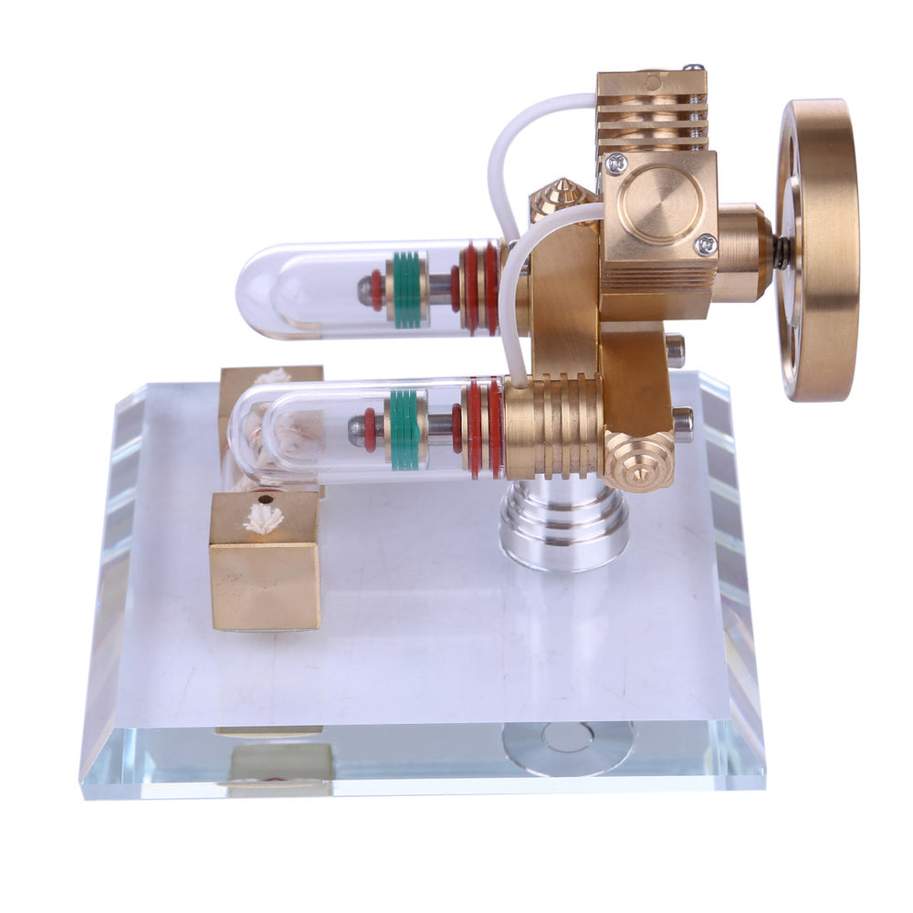 2Pcs Quartz Glass Tube for Stirling Engine