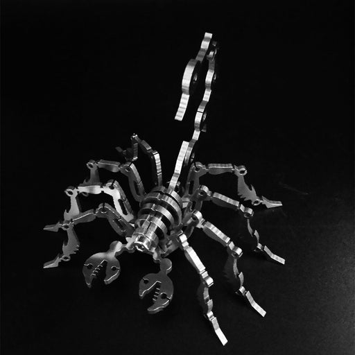 3D Metal Puzzle Scorpion Model Kit DIY Games Assembly Jigsaw Creative Gift - enginediy
