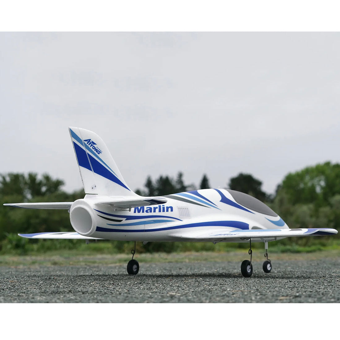 64mm Marlin RC Plane Electric Airplanes Model Assembly Trainer Ducted EngineDIY