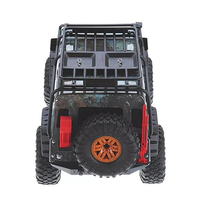 HB 1:10 15KM/H 2.4G 4WD RC Car Remote Control Climber Vehicle Truck Model Toy with LED - RTR Version - enginediy