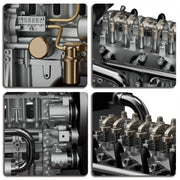L4 Diesel Engine Model Kit that Works - Build Your Own Diesel Engine - TECHING 1: 10  Full Metal Mini L4 4 Cylinder Engine OHV Inline 4 Cylinder Engine Model Kit 300+PCS - EngineDIY