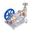 ENJOMOR Mini Stirling Engine Model External Combustion Engine Stirling Cycle Engine with Vertical Flywheel